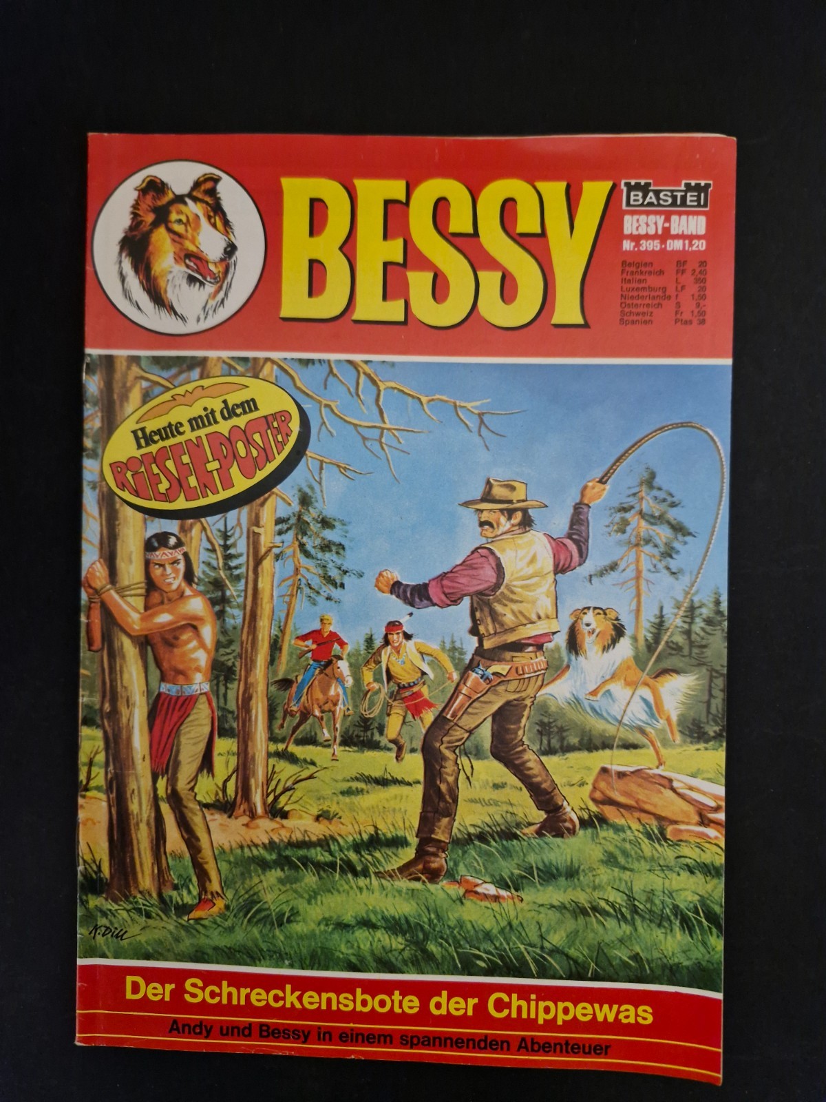 Fumetto Bessy n.395 (Bastei 1°edizione) Z1-2 senza poster