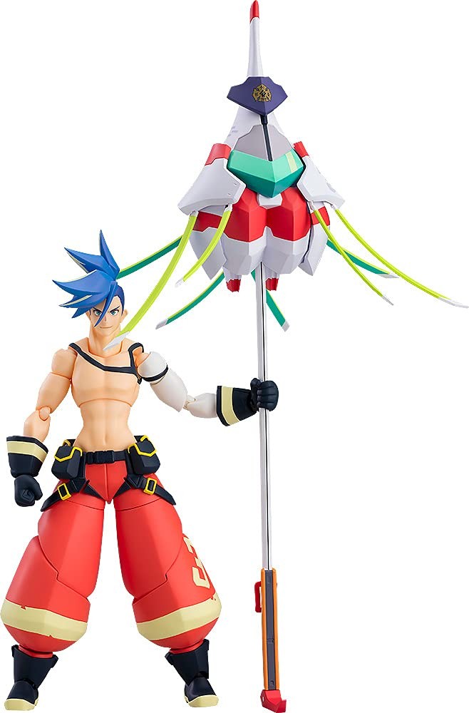 Max Factory figma Promare Garo Timos, non scala, ABS e PVC preverniciato NUOVO