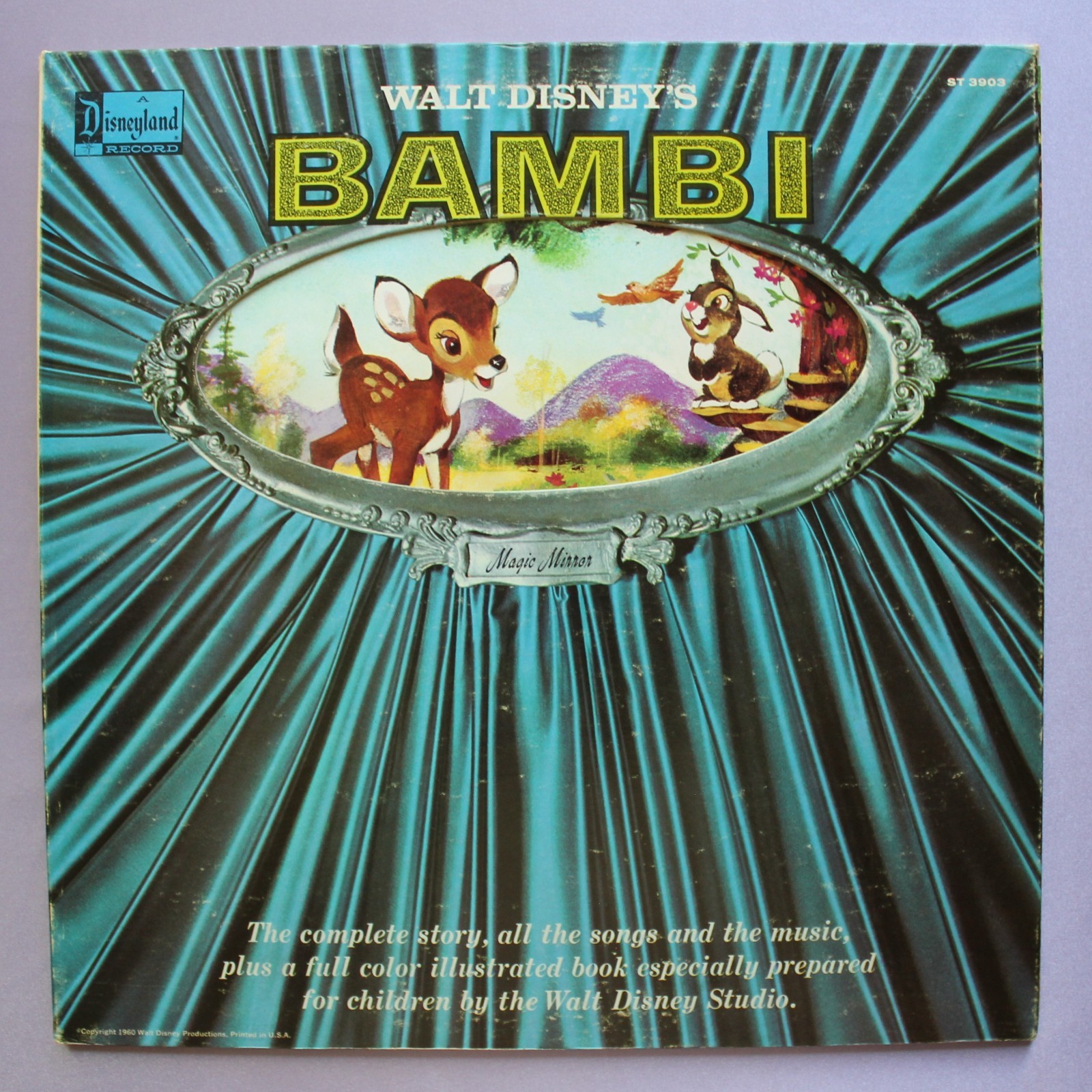 Bambi-1960-Pop Children's Music Magic Mirror Edition Purple Label NM-/E