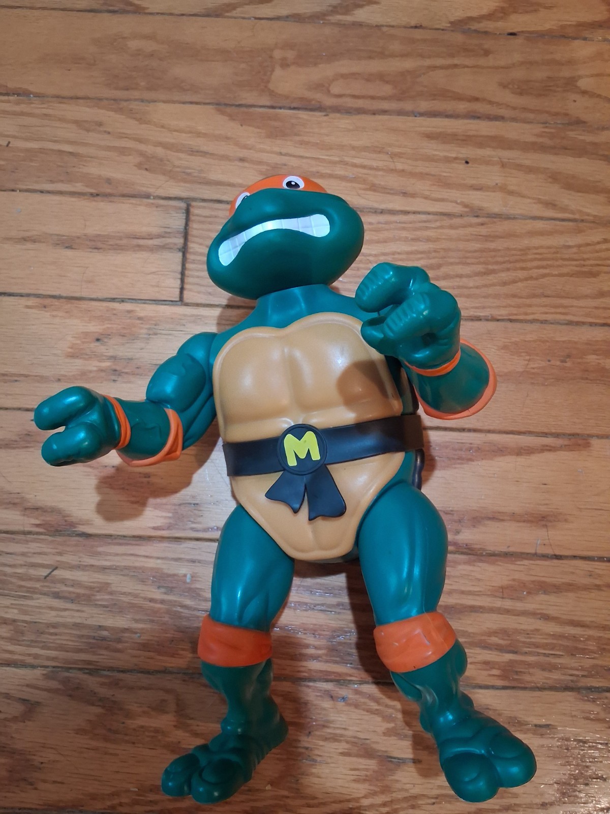 TARTARUGHE NINJA ADOLESCENTI MUTANTI MICHAELANGELO 12" FIGURA GIGANTE 2022 CLASSICO TMNT