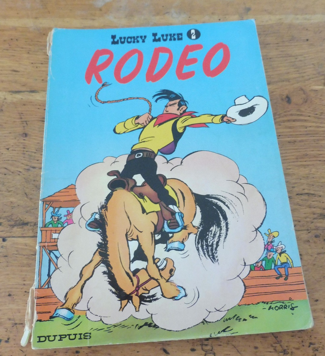 bd souple complette lucky luke 1967 rodeo