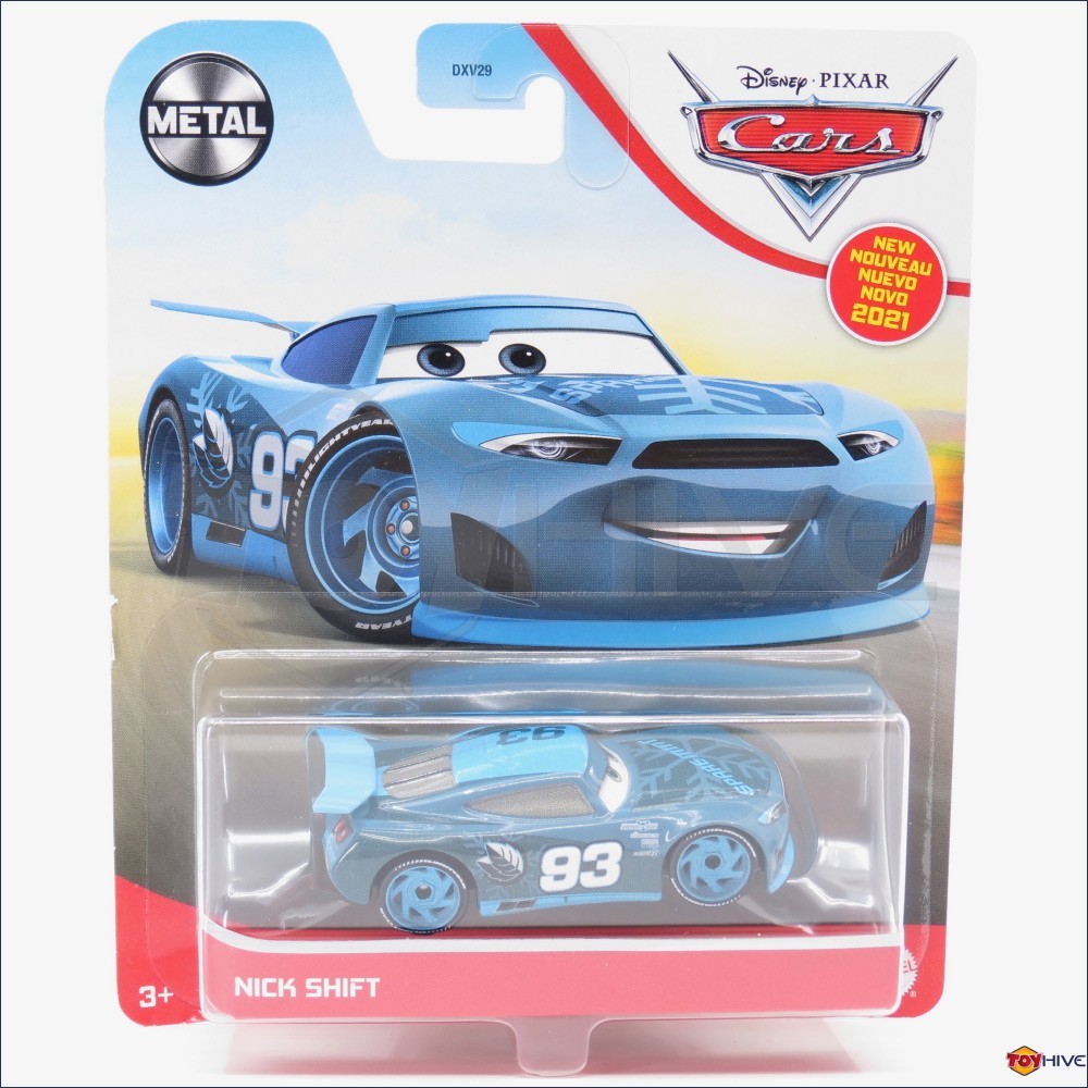 Disney Pixar Cars #93 Nick Swift Next Gen Piston Cup Racers Metal 2020 di Mattel