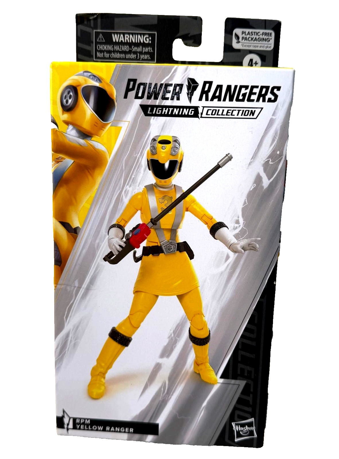 Modellino Power Rangers Lightning Collection RPM Ranger Giallo 6" Hasbro