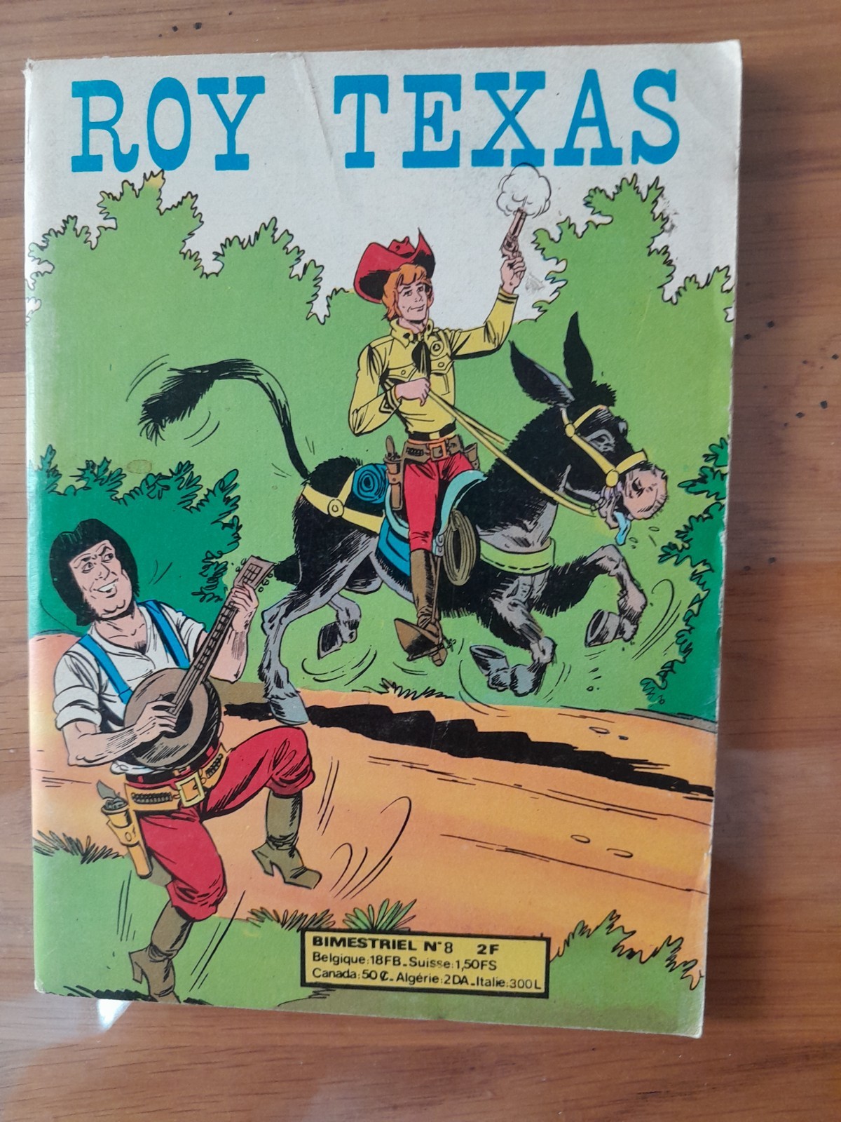 ROY TEXAS     N°08    ED.OCCIDENT     1976    TBE