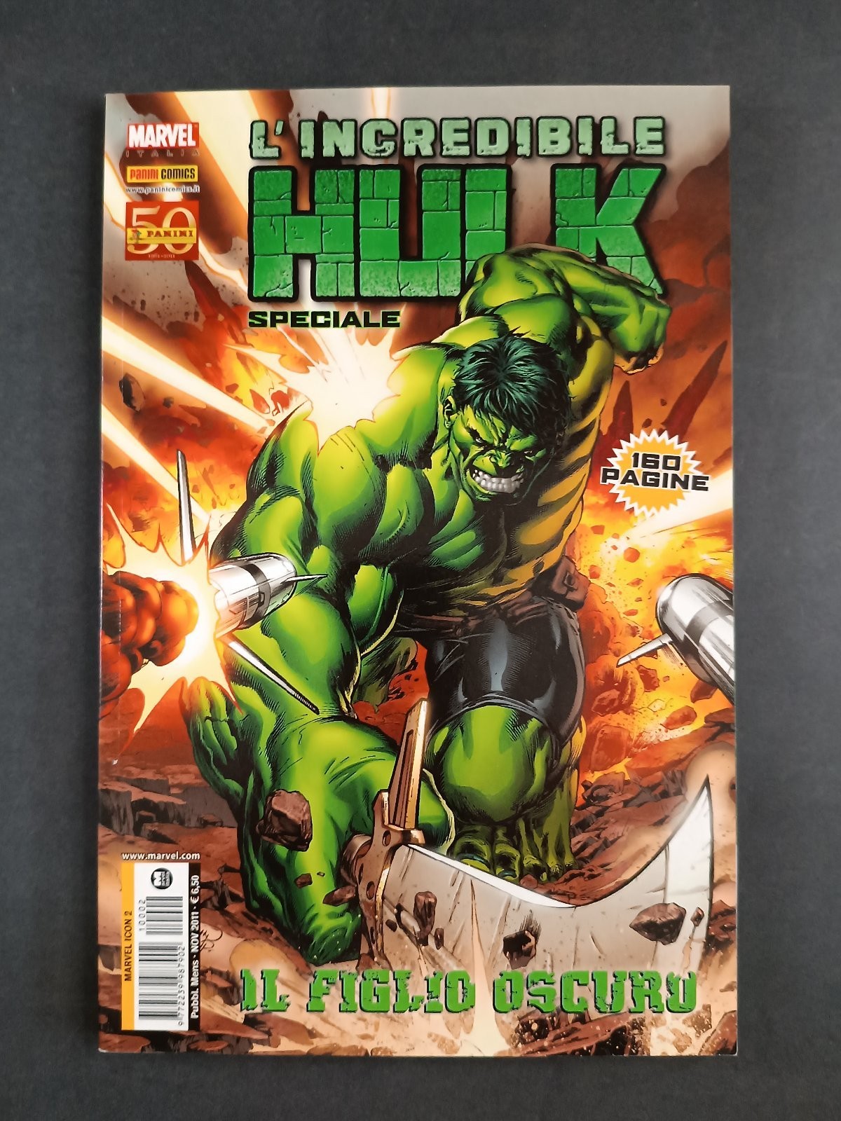 Fumetto MARVEL L'INCREDIBILE HULK SPECIALE IL FIGLIO OSCURO Panini Comics (2011)