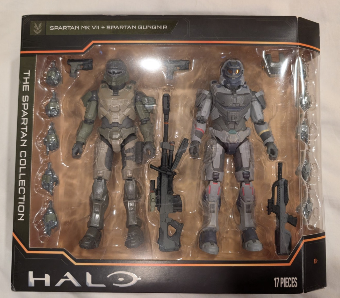 NEW Halo The Spartan Collection Spartan MK VII + Gungnir