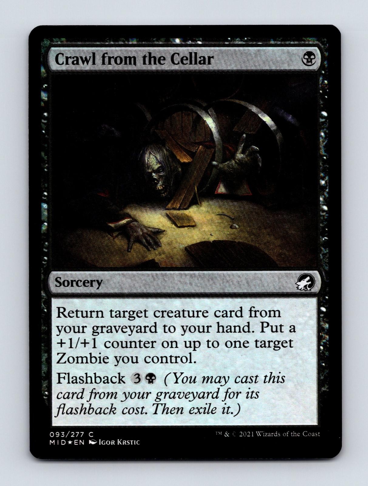 CRAWL FROM THE CELLAR 93 INNISTRAD: MIDNIGHT HUNT MAGIC: THE COLLECTION FOIL LP