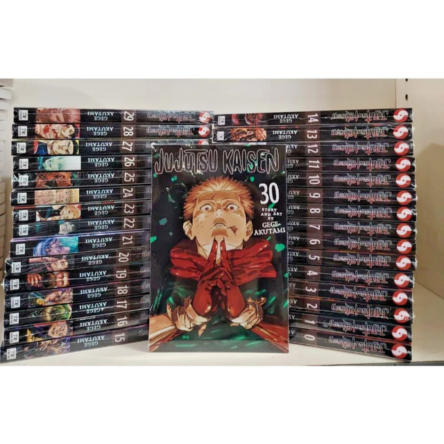 Jujutsu Kaisen Manga Vol 0-30 Versione Inglese Fumetto Singolo Volume Nuovo Sigillato