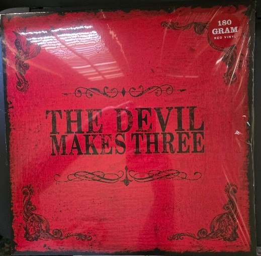 The Devil Makes Three - The Devil Makes Three (LP, Album, RE, Red) (Mint (M)) -
