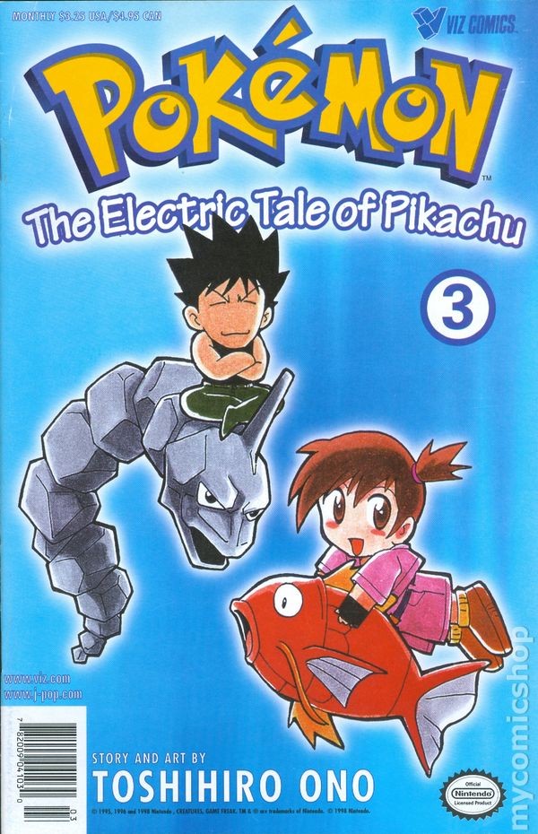 Pokemon Parte 1 Il Racconto Elettrico di Pikachu #3A FN 1999 Ristampa Immagine Stock