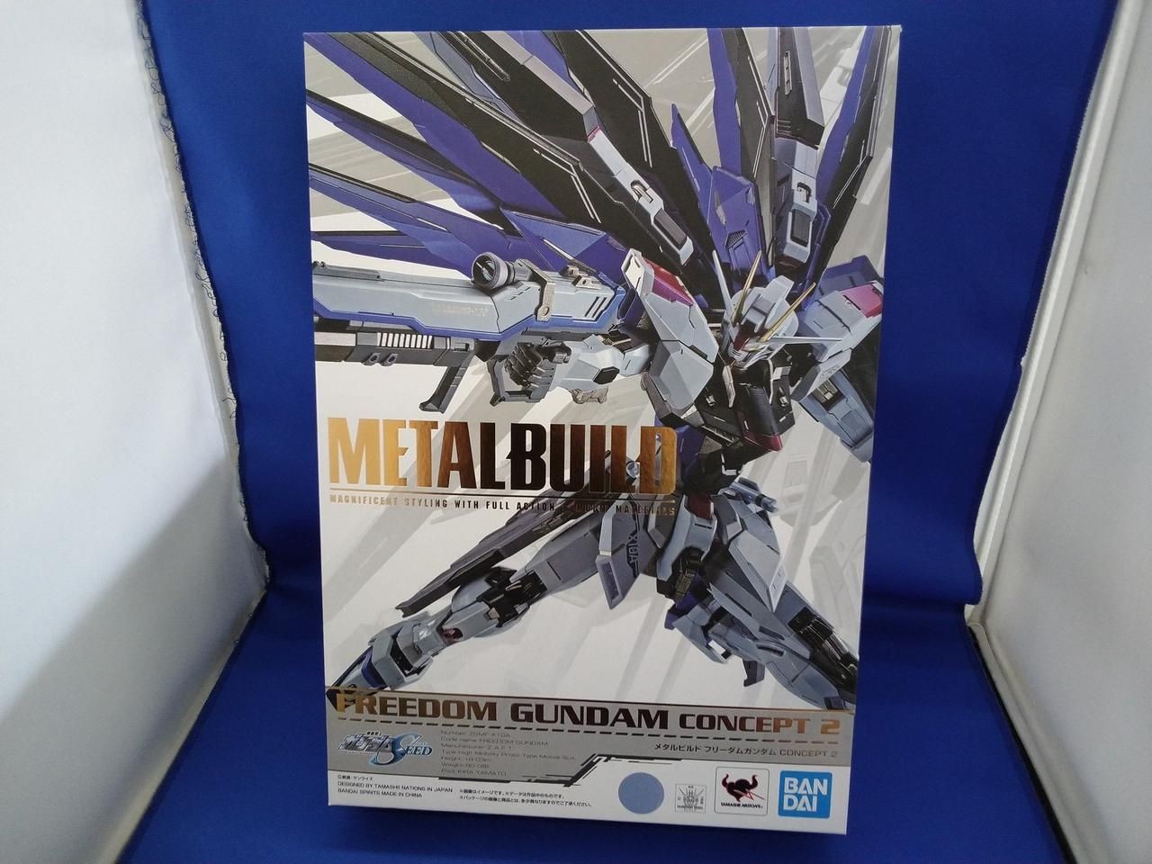 Bandai Freedom Gundam CONCEPT2 Metal Build Used