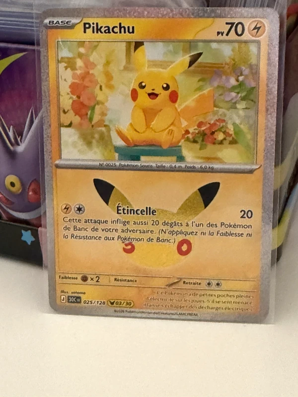 Pikachu 03/30 30 ans