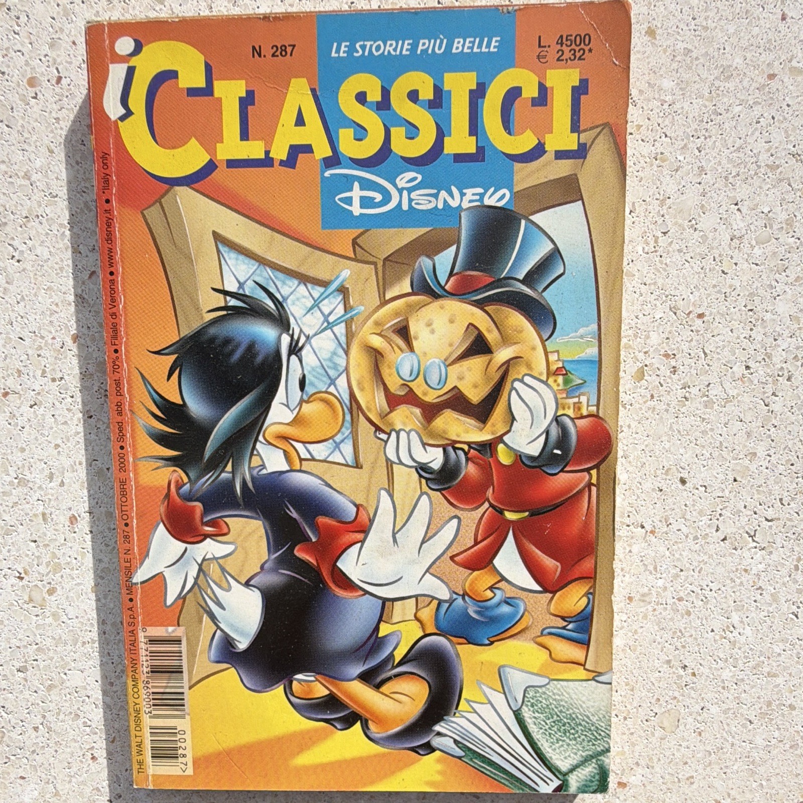 Disney I Classici Disney n. 287 (2000) fumetto a colori Paperino italiano