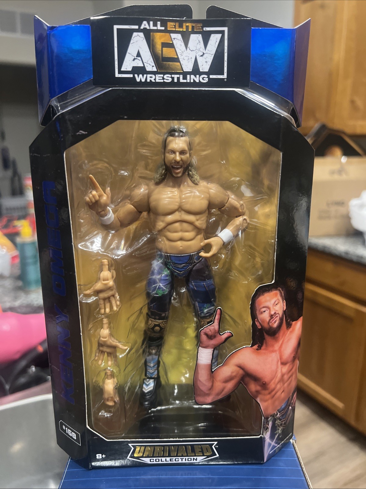 AEW Unrivaled Collection KENNY OMEGA #168 Walmart Exclusive Action Figure