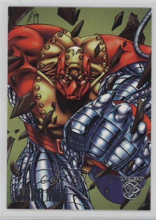 1996 Fleer Marvel/DC Amalgam Ferro Man #37 0b5