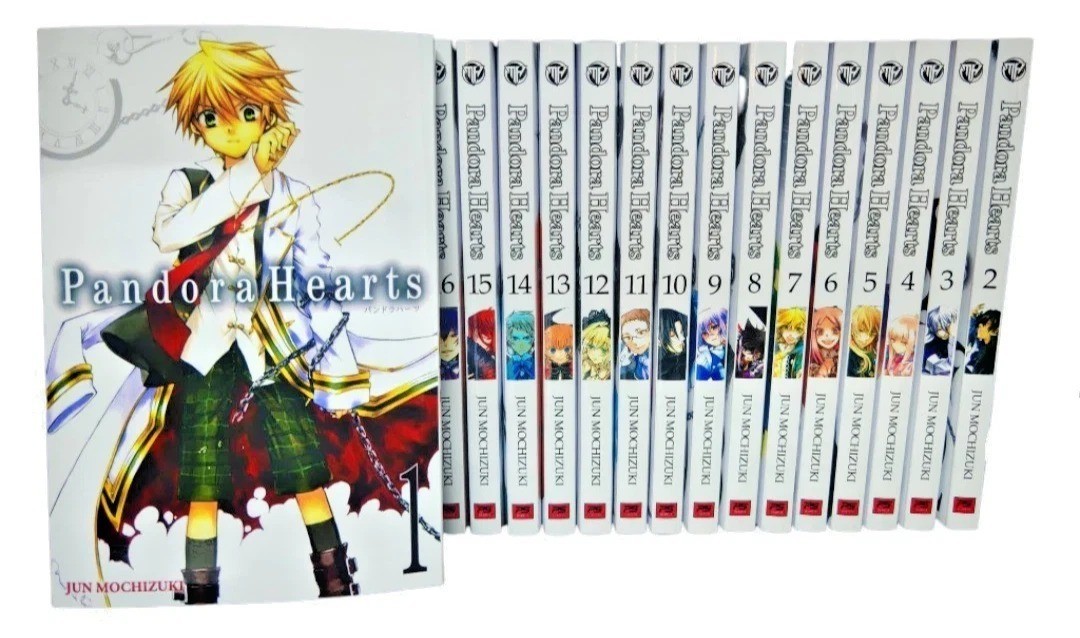Pandora Hearts Manga Completo Vol. 1-24 fumetto versione inglese di Jun Mochizuki