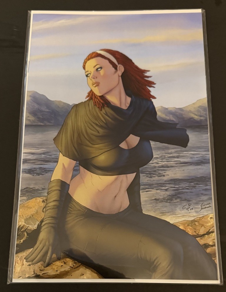 Chaos 6 ~ variante Carlos Rafael Virgin ~ Ltd a 25 copie ~ Vex Vampire Assassin