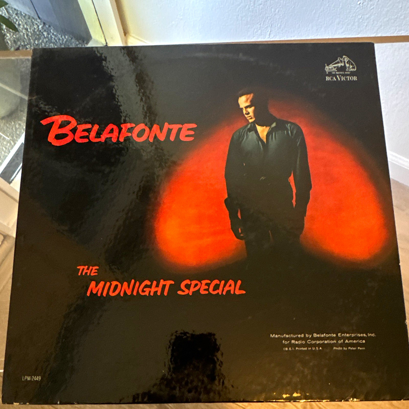 RCA Victor Belafonte The Midnight Special LPM 2449 12" Black Vinyl LP 33 RPM