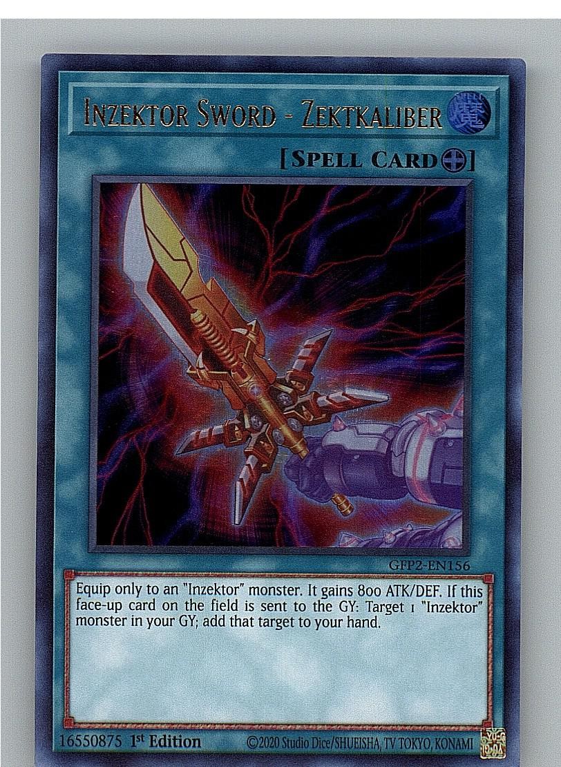 Spada Inzektor - Calibro Zekt GFP2-EN156 Yu-Gi-Oh 1ª Edizione LP