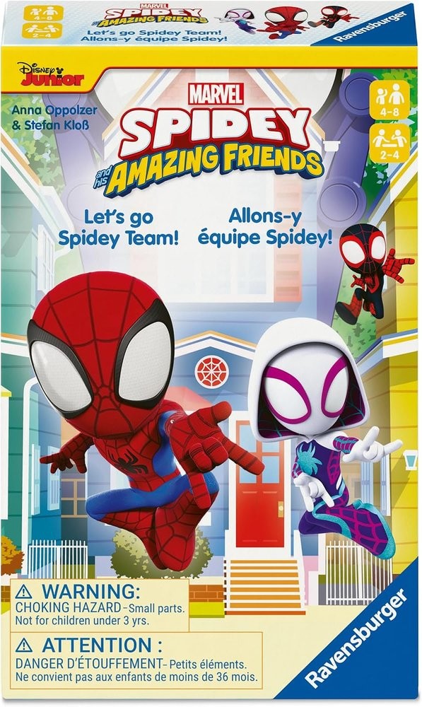 RAVENSBURGER Spidey And His Amazing Friends  Let's Go Spidey-Team (Bilingual)  M