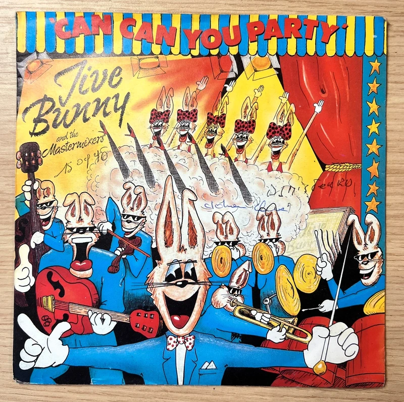 ive Bunny And The Mastermixers - Can Can You Party 7" Vinyl Single BCM 1989