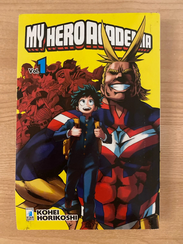 1 volume di my hero accademia