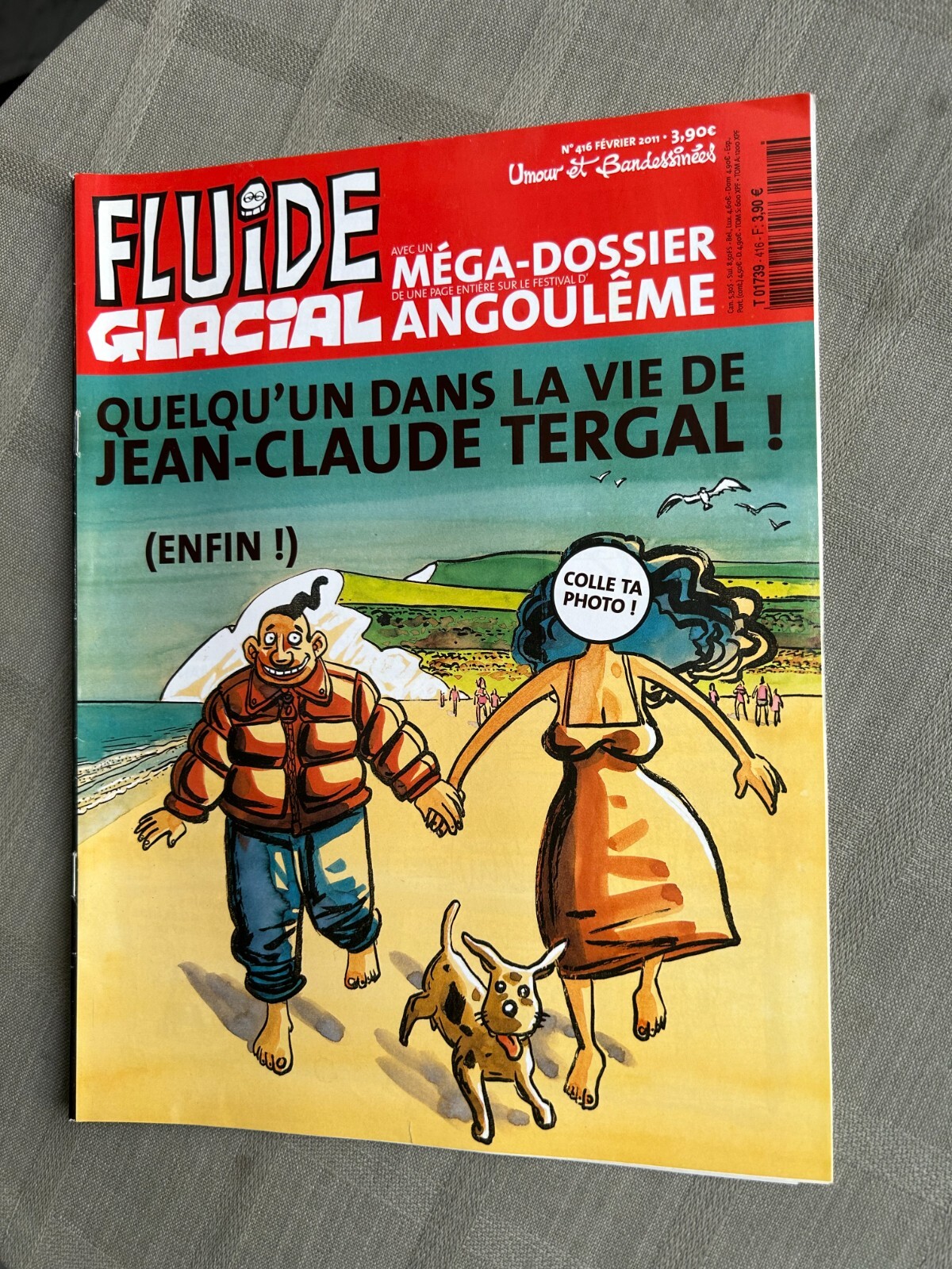 FLUIDE GLACIAL N°416 FÉVRIER 2011 EN TRÈS BON ÉTAT