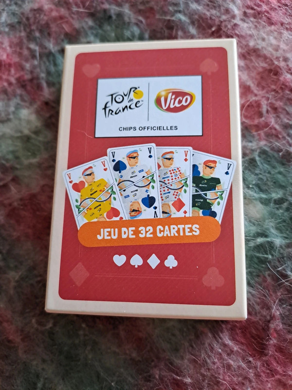Jeu de cartes tour de france