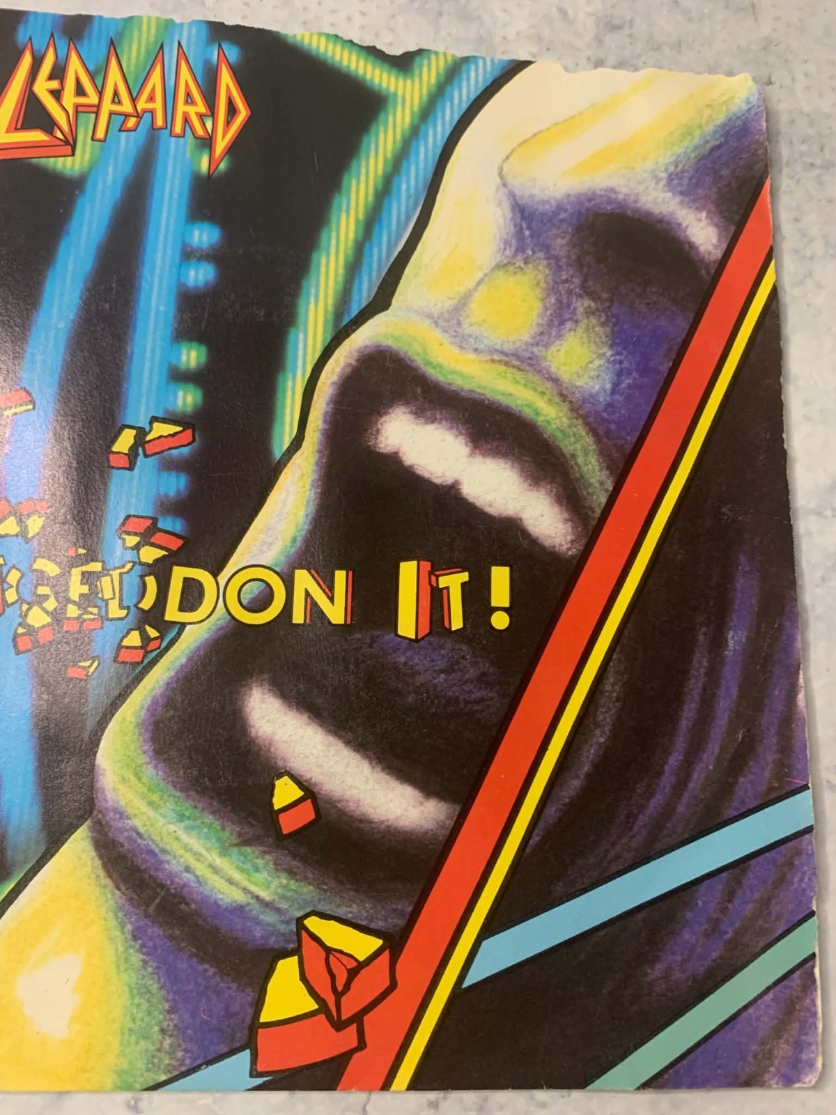 Def Leppard Armageddon It! & Release Me 1988 Mercury 45RPM - Untested 
