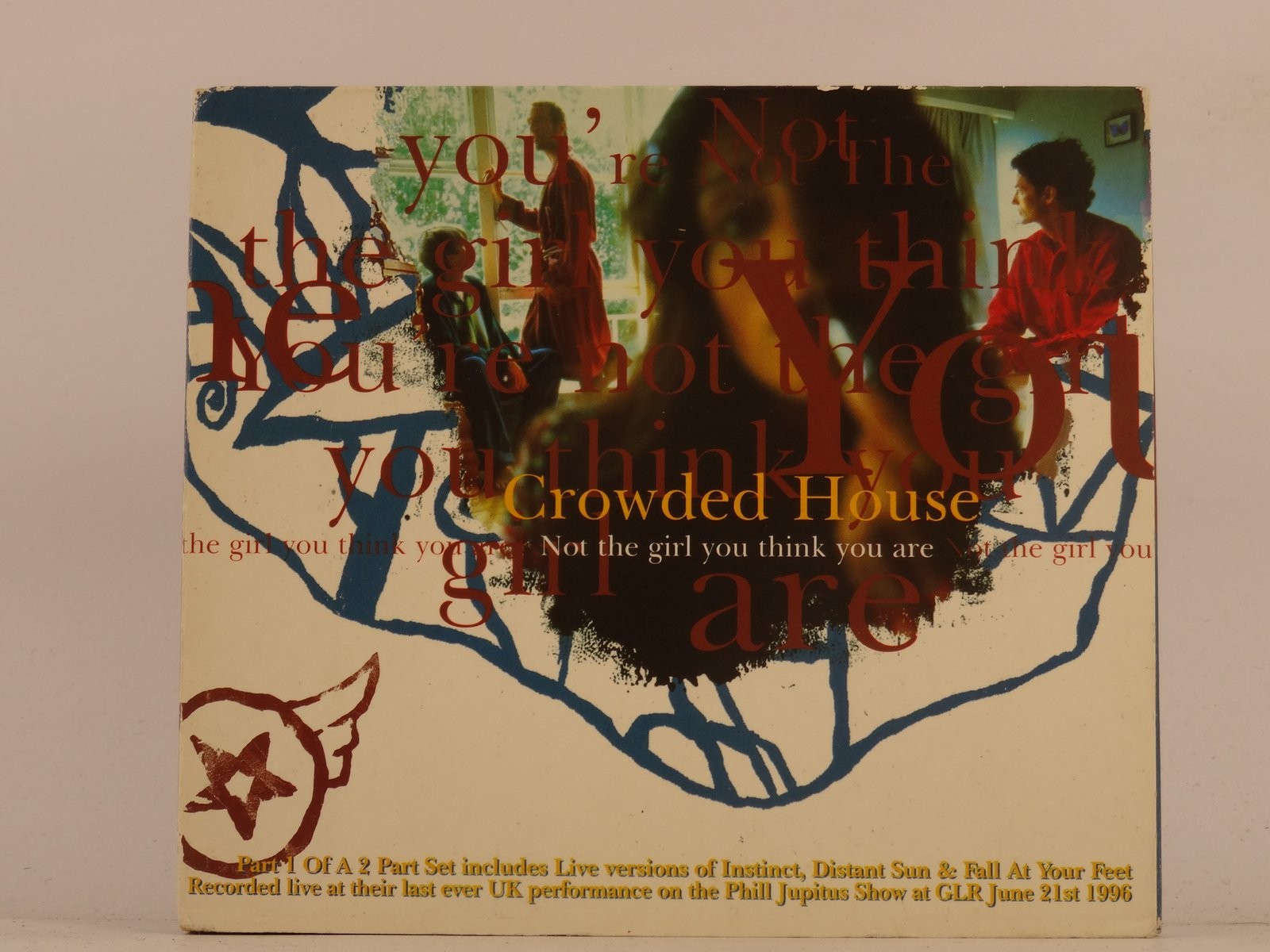 CROWDED HOUSE NOT THE GIRL YOU THINK YOU ARE (DIGIPAK) (2 xCDS) (E87) 8 Track CD