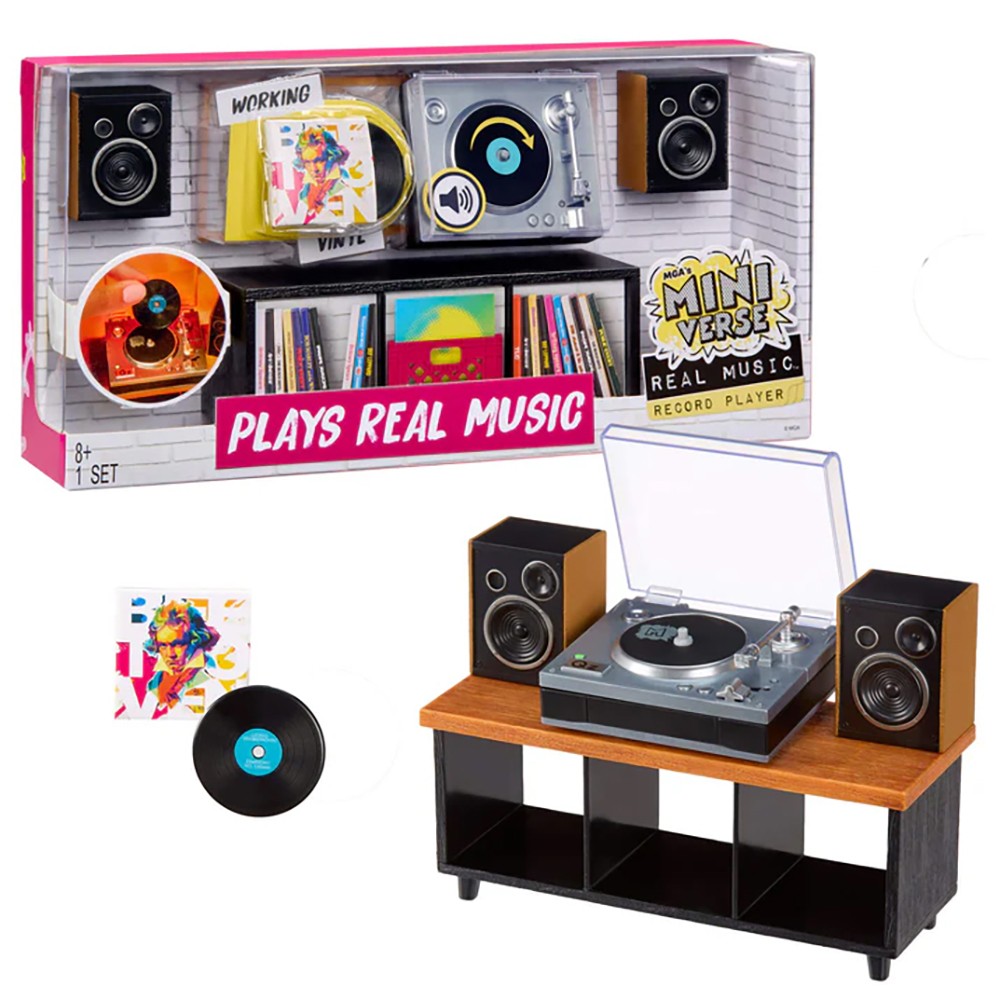 MGA ENTERTAINMENT Real Music  Mini Record Player  Miniverse 6 2026