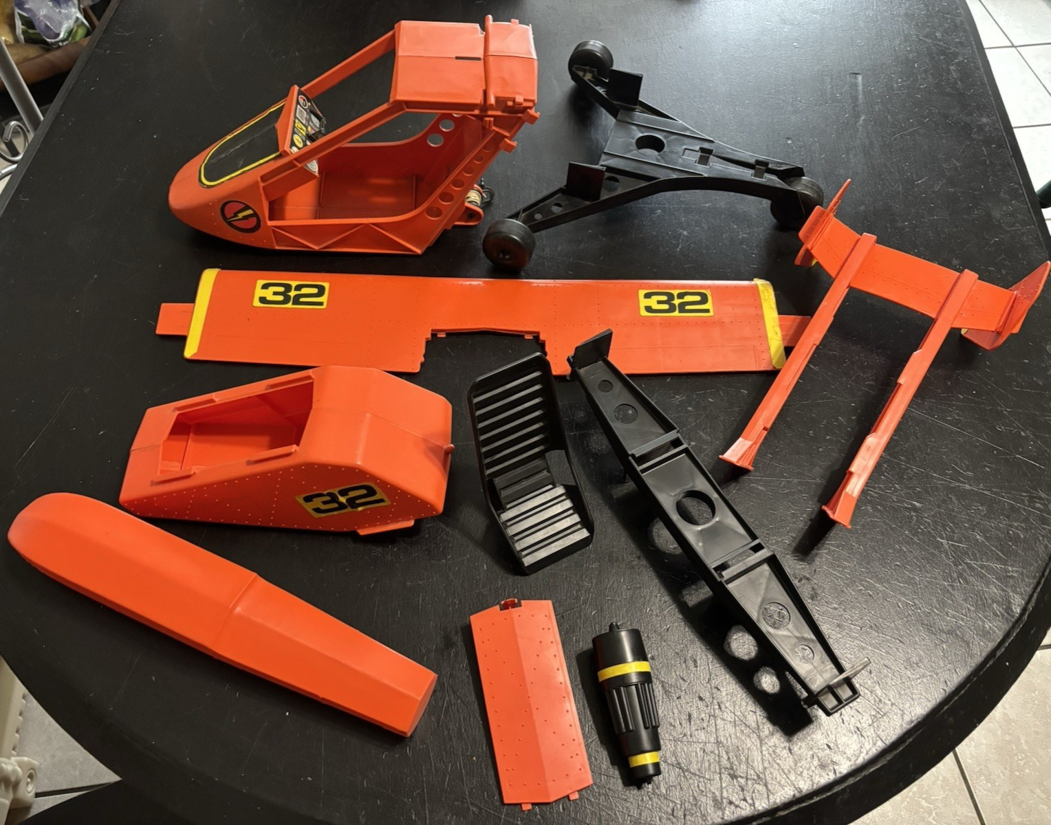 Vintage Hasbro Super Joe Avenger Pursuit Craft 1977