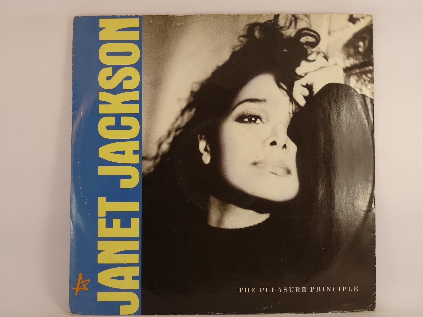 JANET JACKSON THE PLEASURE PRINCIPLE (81) 3 Track 12" Single plus Picture Sleeve