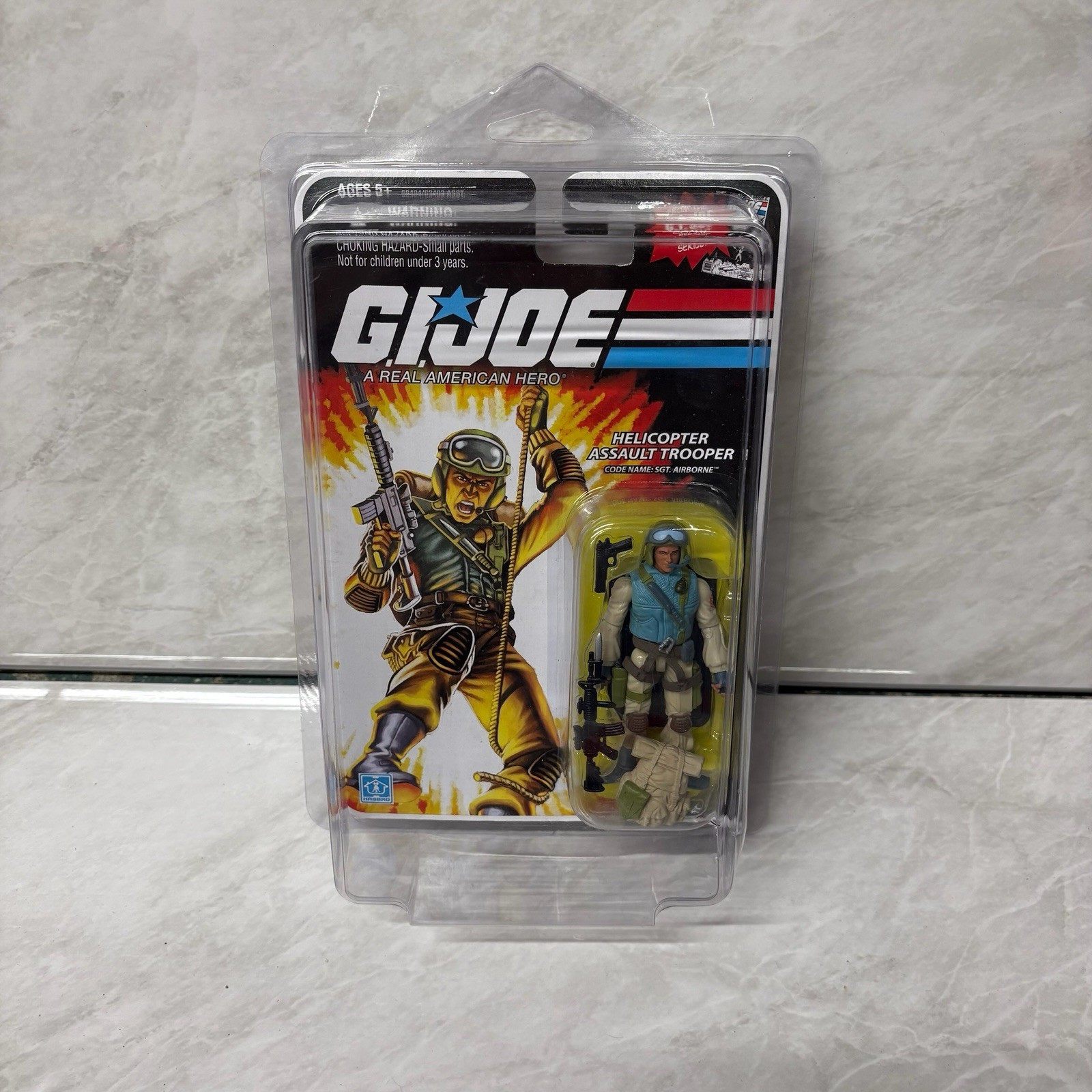Hasbro G.I. 2008 Joe Comic Series Sgt Airborne Helicopter Assault Trooper