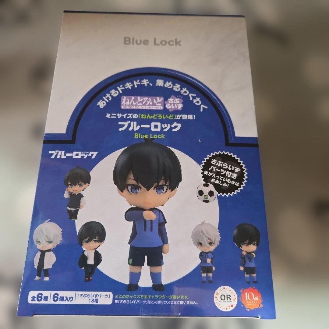 Nendoroid Surprise Blue Lock Boîte Figurine Jouet Orange Rouge