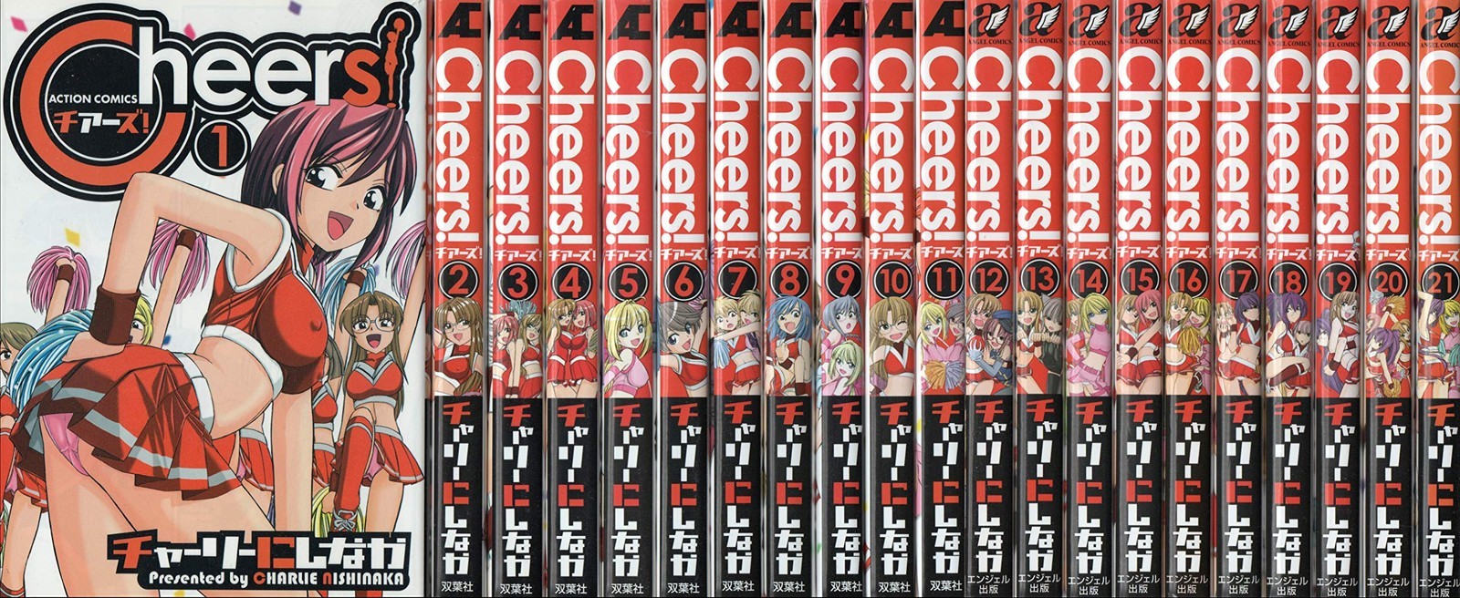 Angel Publishing Cheers! Set volumi fumetti 1-21