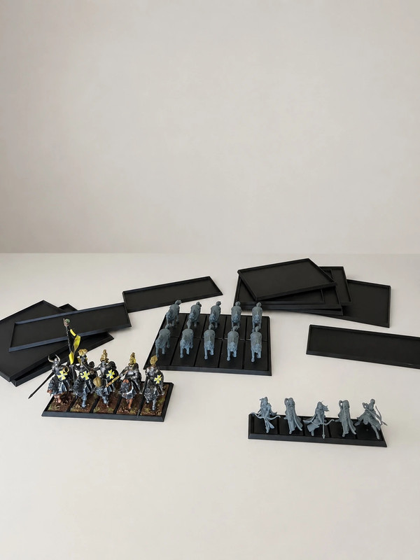 Basi di movimento personalizzate per Warhammer, Mordheim, Kings of War e altri wargame