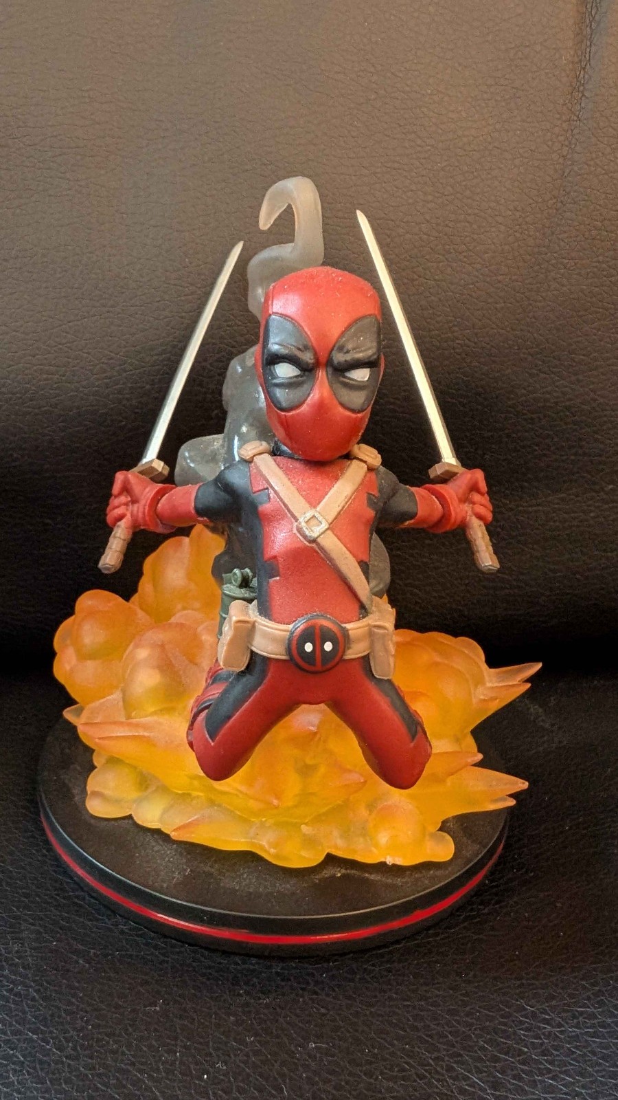 QMX Marvel Comics Q-Fig Deadpool Figure Loot Crate Exclusive 