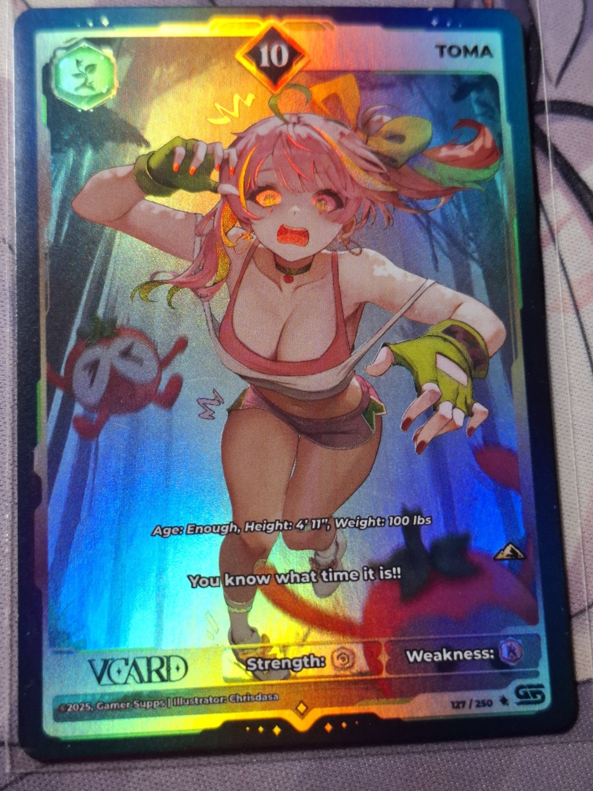 Gamersupps VCARD - Toma 10 | Holo | Limited | Mondi Risvegliati | 127/250