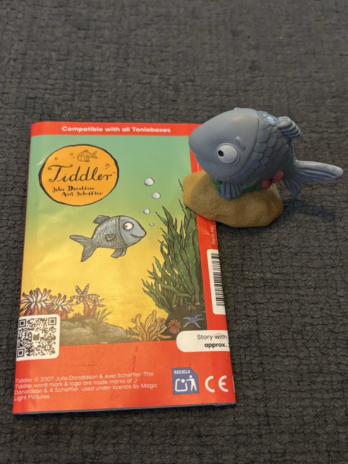Tonies Julia Donaldson Figura Audio Tiddler In condizioni eccellenti