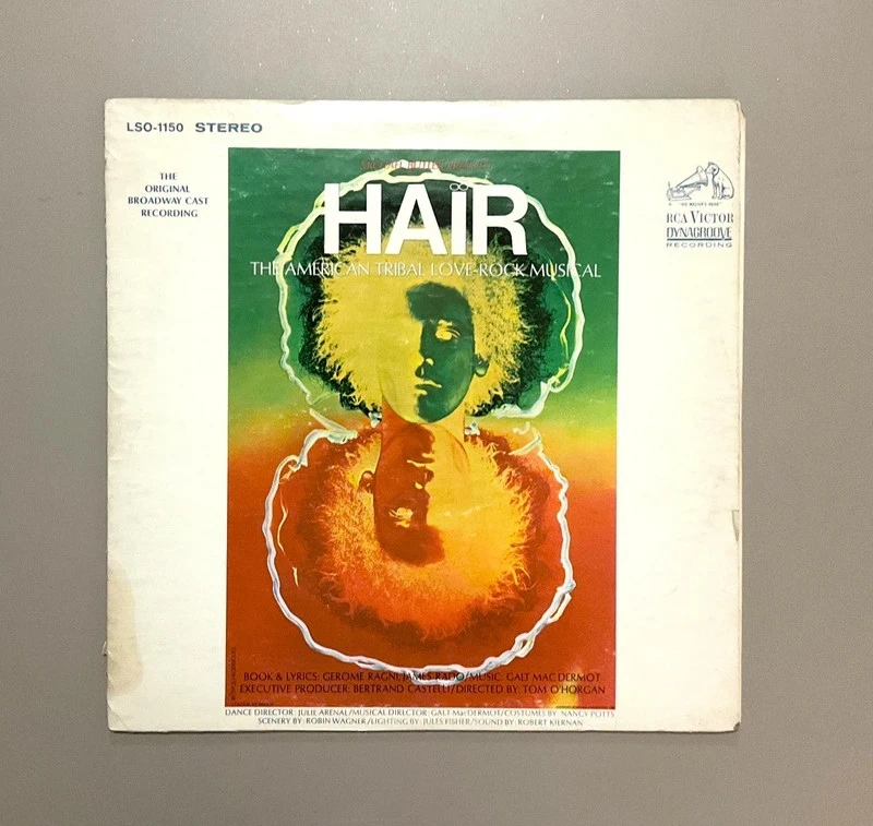 HAIR (Original Broadway Cast Recording) (1968) US version