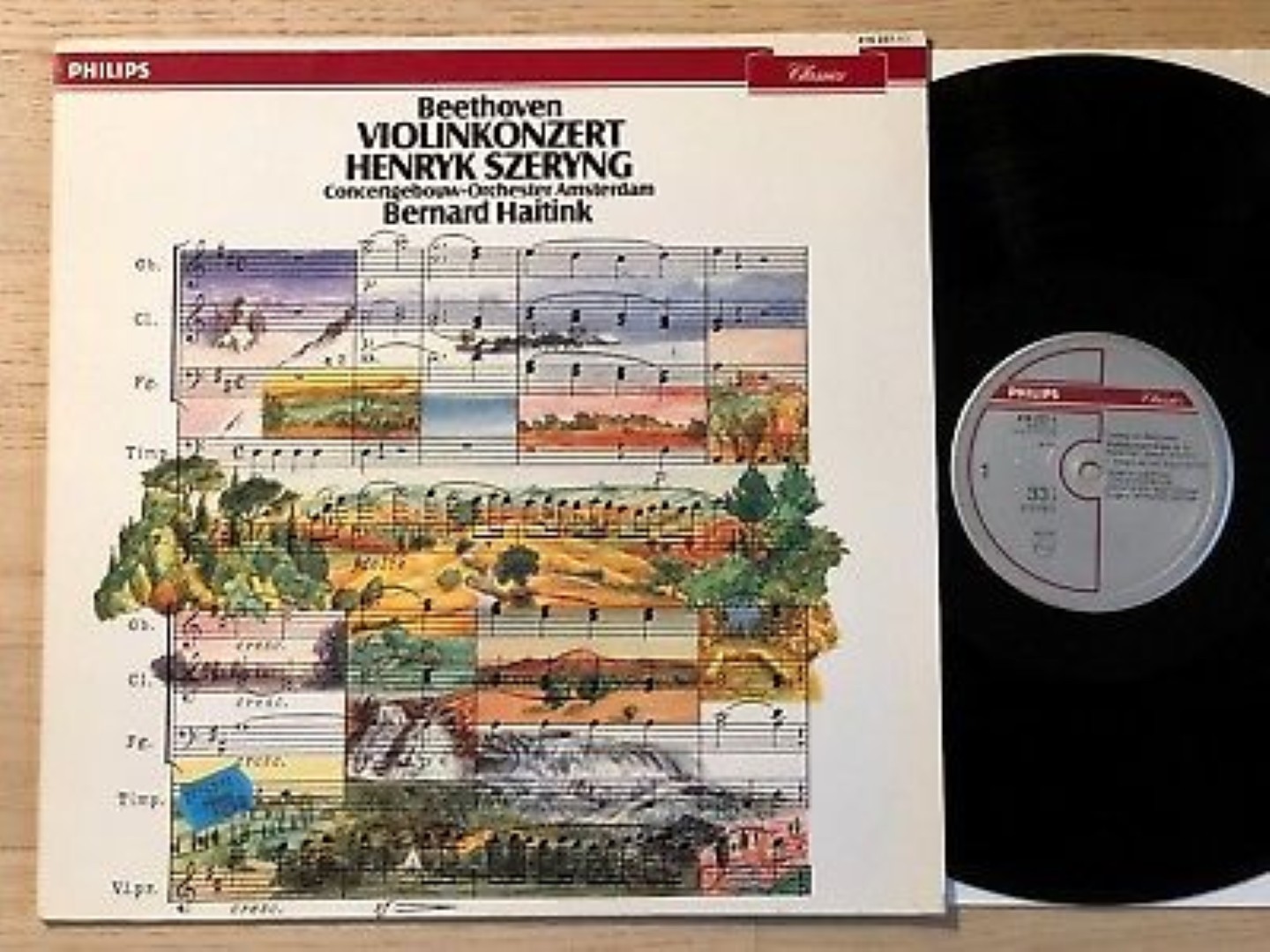 BEETHOVEN VIOLIN CONCERTO HENRYK SZERYNG SEALED NEW  LP