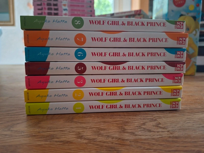 Wolf Girl & Black Prince Manga 1–8 | Ayuko Hatta | Romance