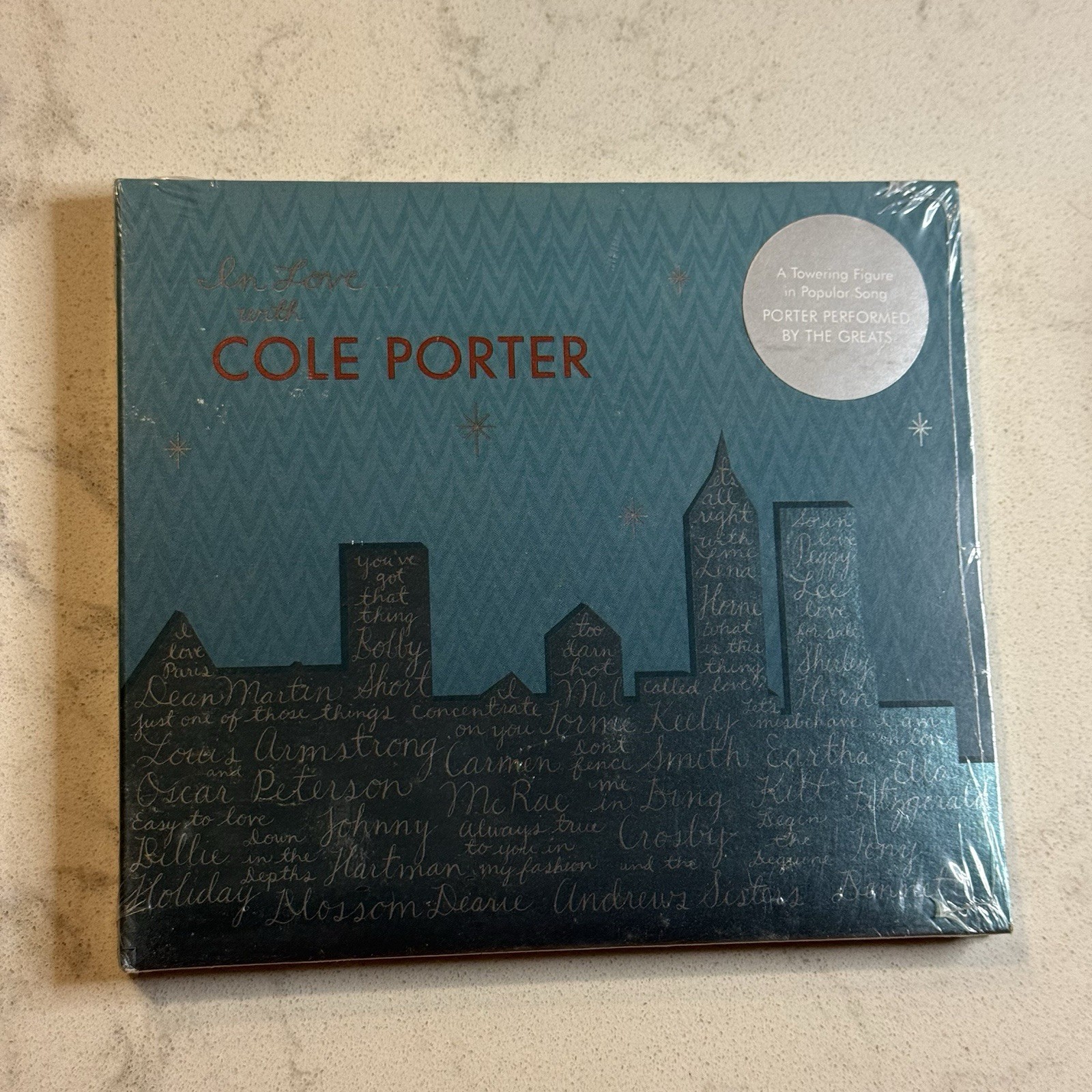 In Love With Cole Porter Starbucks CD Bobby Short Ella Fitzgerald Sealed BX44
