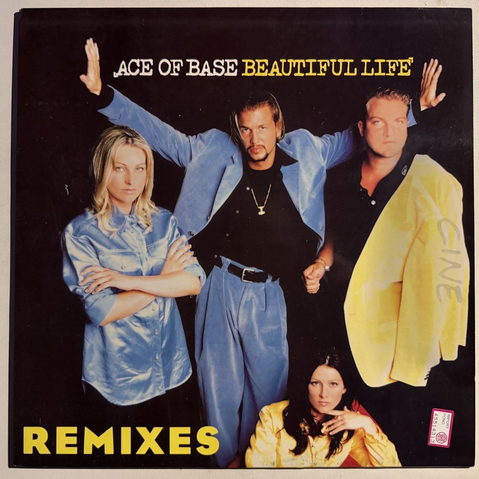 ACE OF BASE🔹 Beautiful Life 🔹 vinile 12 Mix 🔹1995 METRONOME￼￼