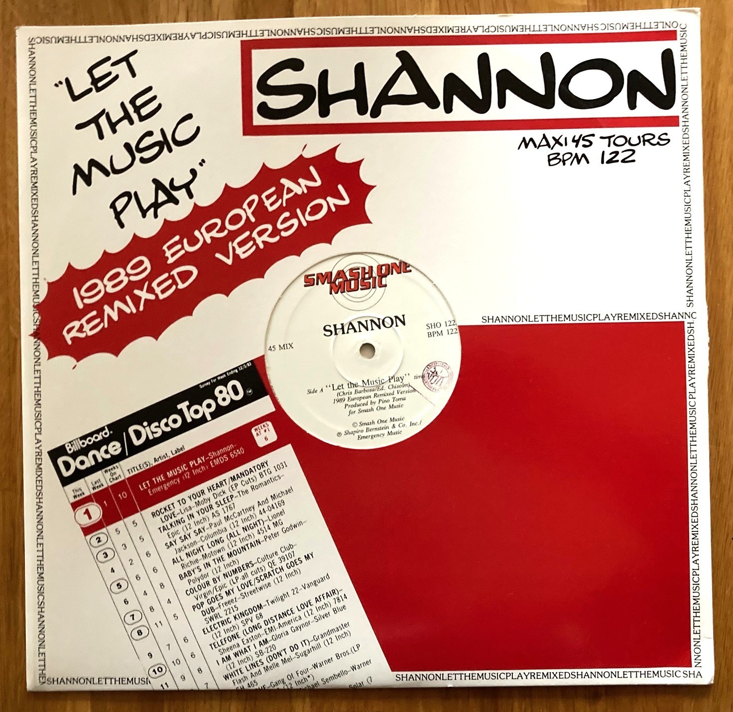 Shannon ‎– Let The Music Play - (1989 European Remixed Version) ***  Maxi-Single
