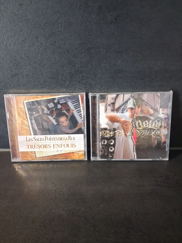 📀Lot deux albums Rap Français, Les Sages poètes de la rue + Belek (neuf sous blister)