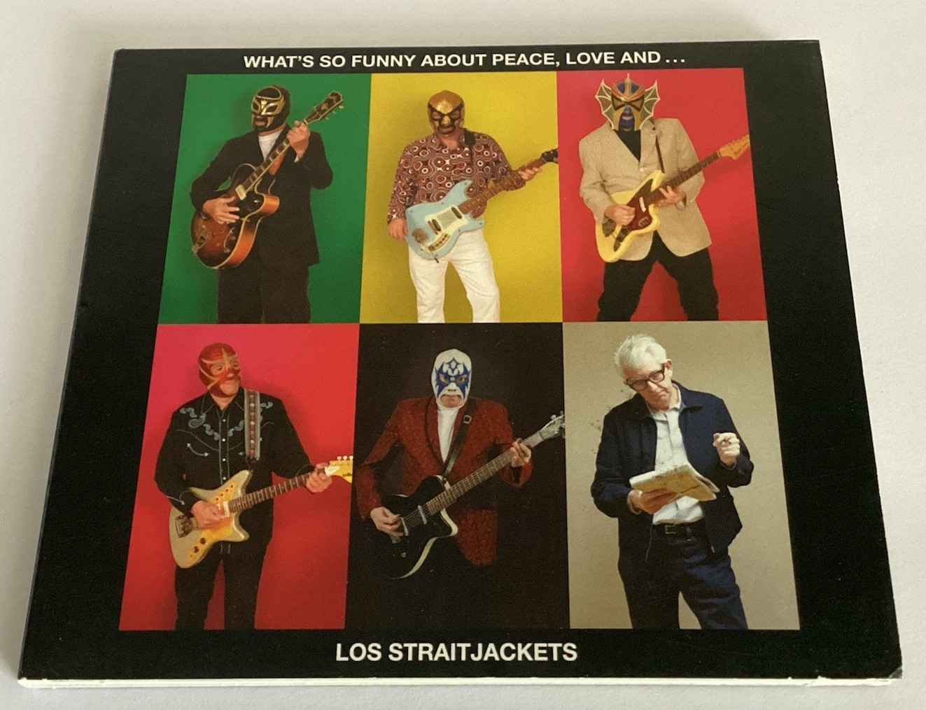 Los Straitjackets - What's so funny about peace, love &... (CD, 2017) Yep Roc