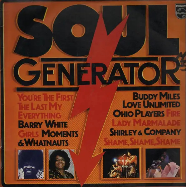 King Floyd, Barry White Soul Generator NEAR MINT Philips Vinyl LP 33 U/min