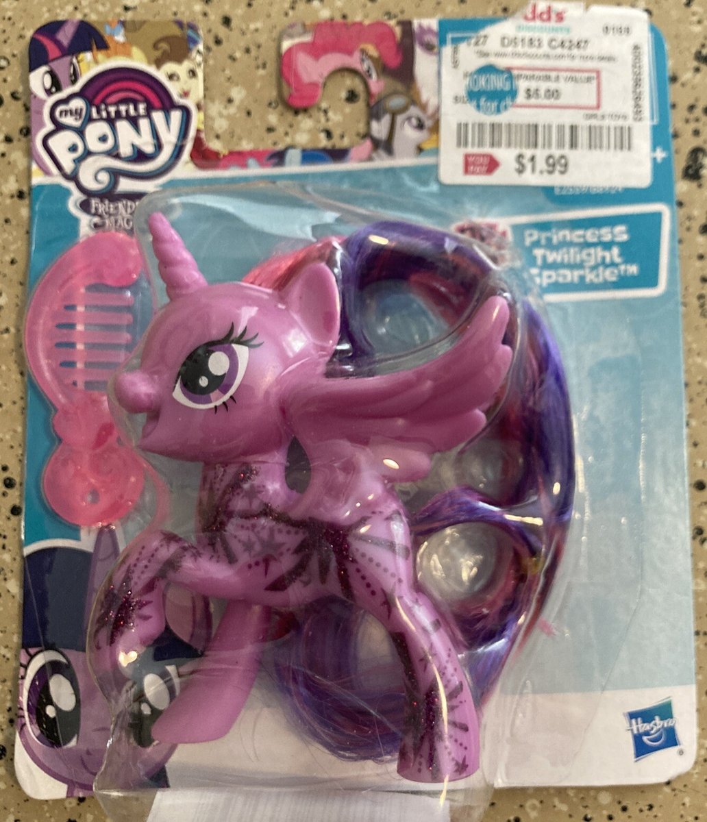 My Little Pony Friendship is Magic 3" Twilight Sparkle NUOVO